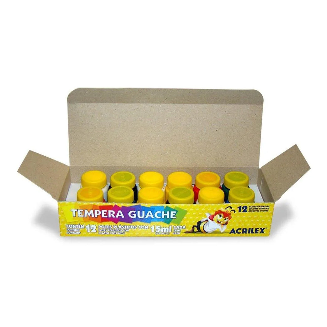 TEMPERA 12 COLORES