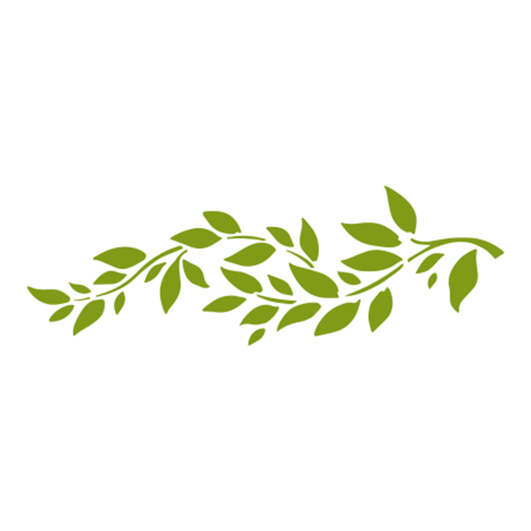 STENCIL FLORAL 2 16X5 CM