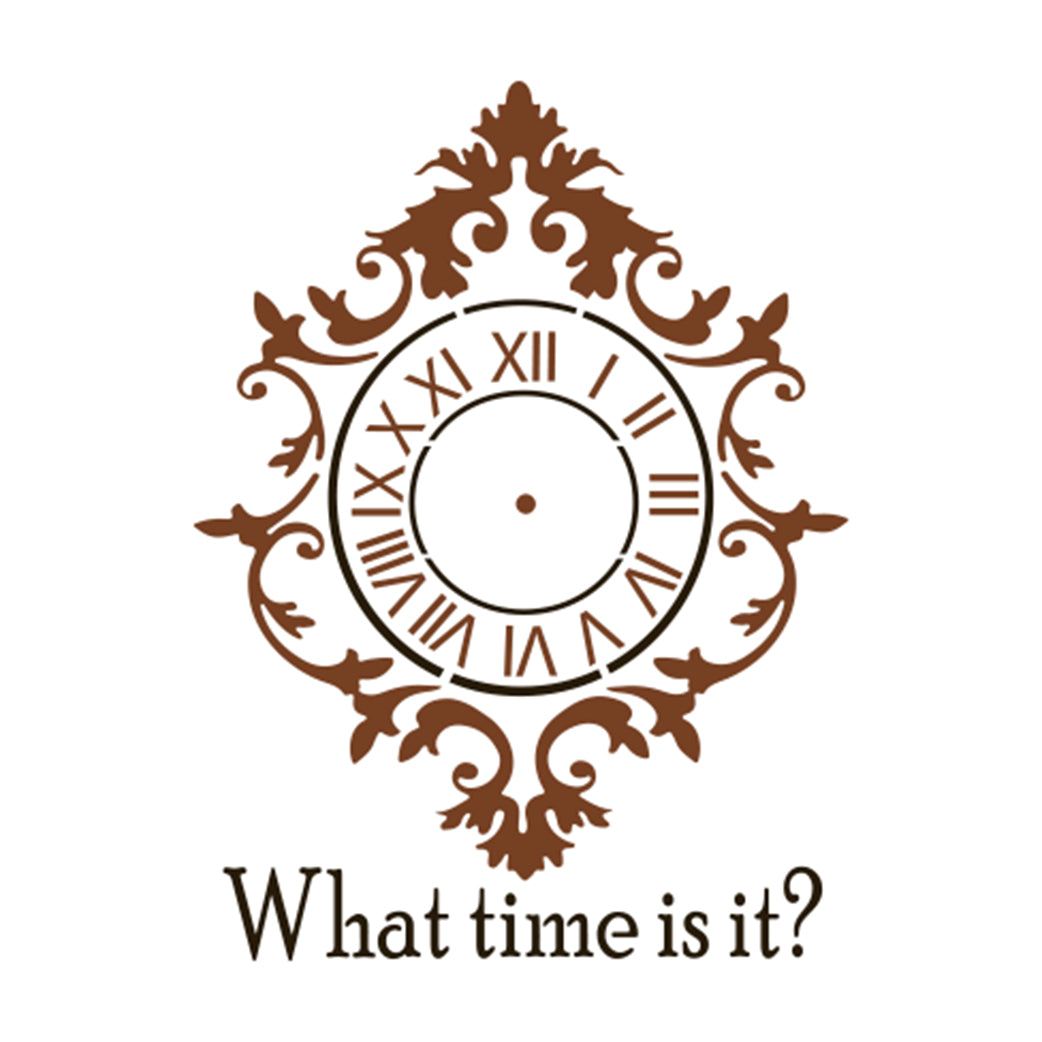 STENCIL 21X15CM RELOJ 1