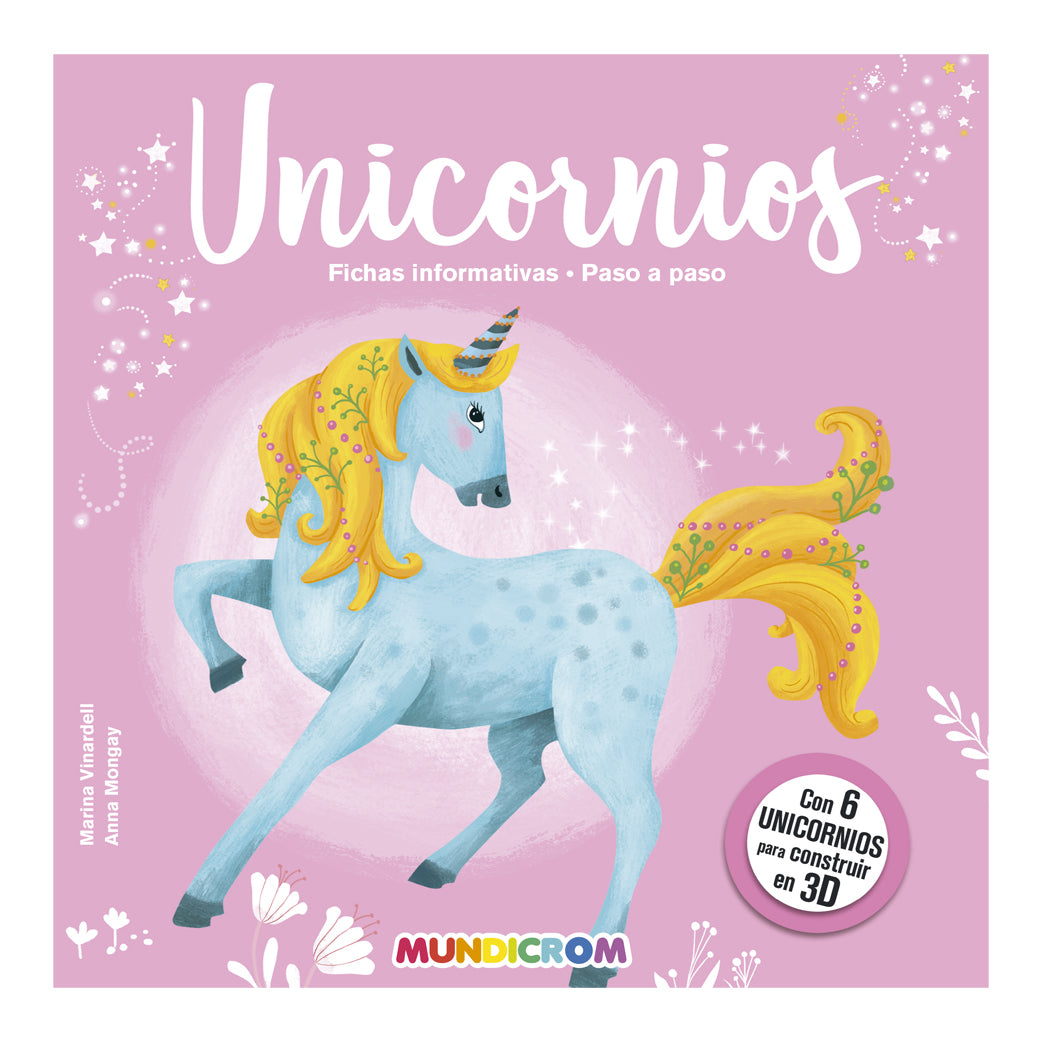UNICORNIOS... KIT DE CONSTRUCCIÓN + LIBRO