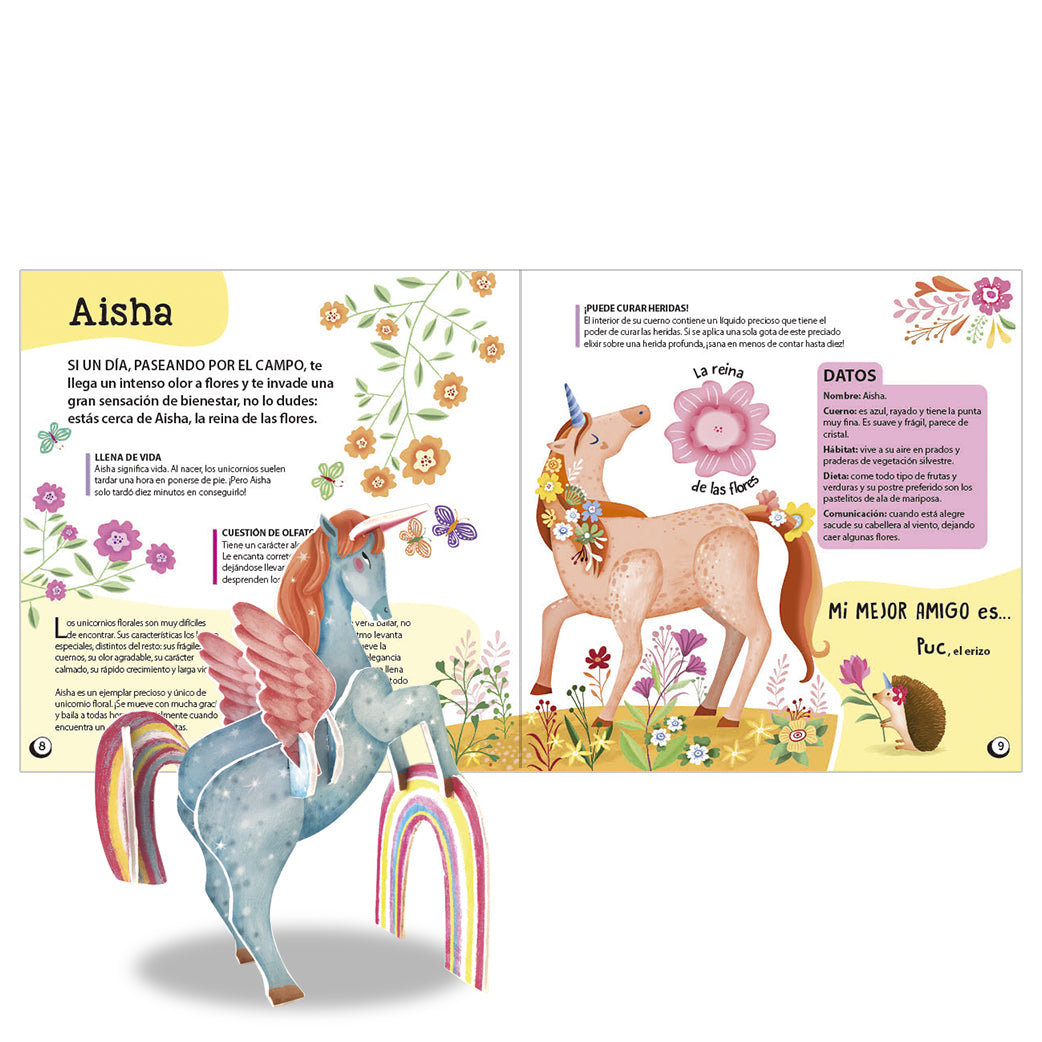 UNICORNIOS... KIT DE CONSTRUCCIÓN + LIBRO