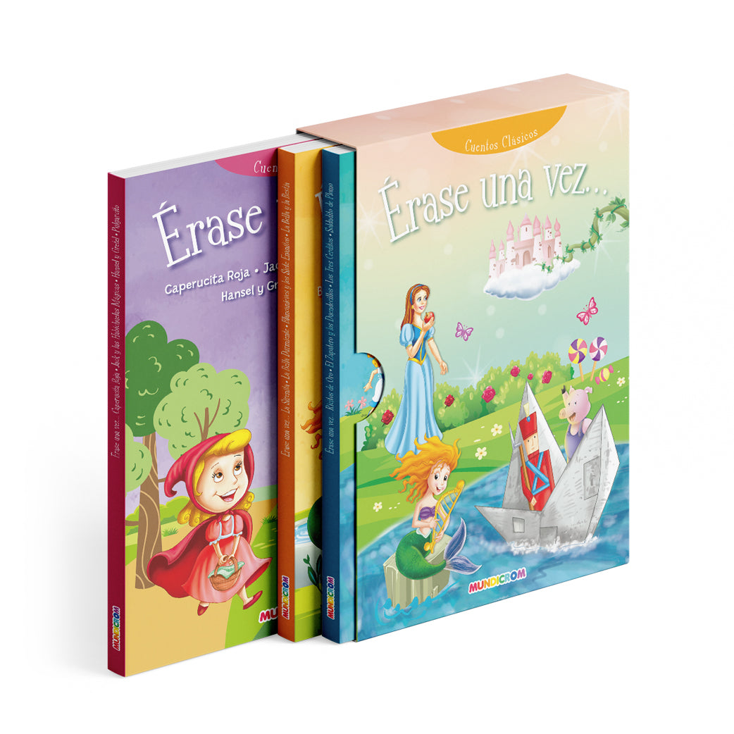 COLECCIÓN ERASE UNA VEZ (3TÍTULOS)