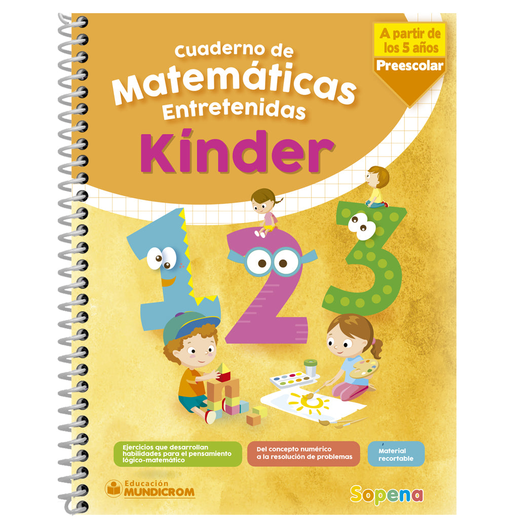 KINDER MATEMÁTICAS ENTRETENIDAS DESDE LOS 5 AÑOS