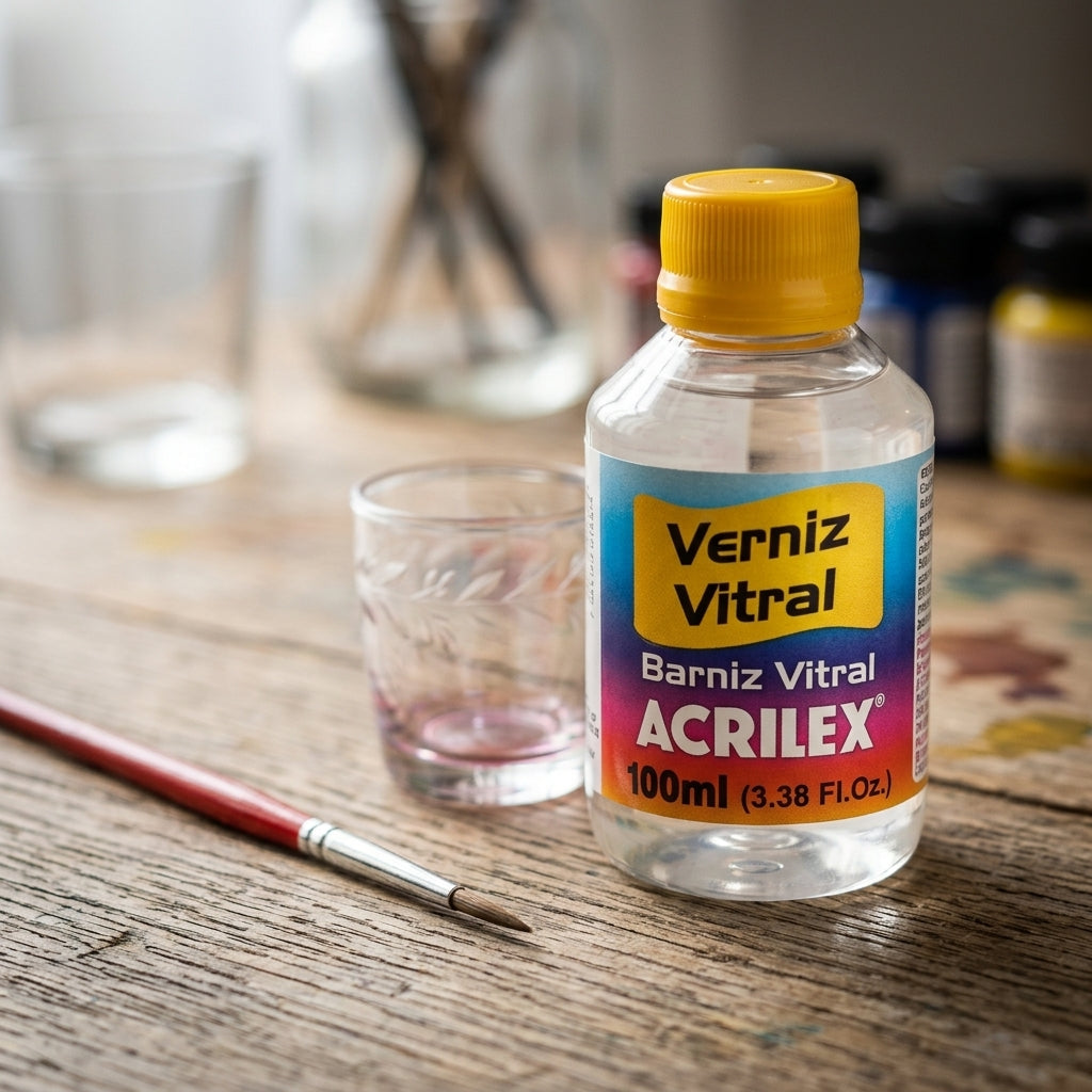 Glass varnish — Crafting Lifestyle Scene | Generated by Modelize