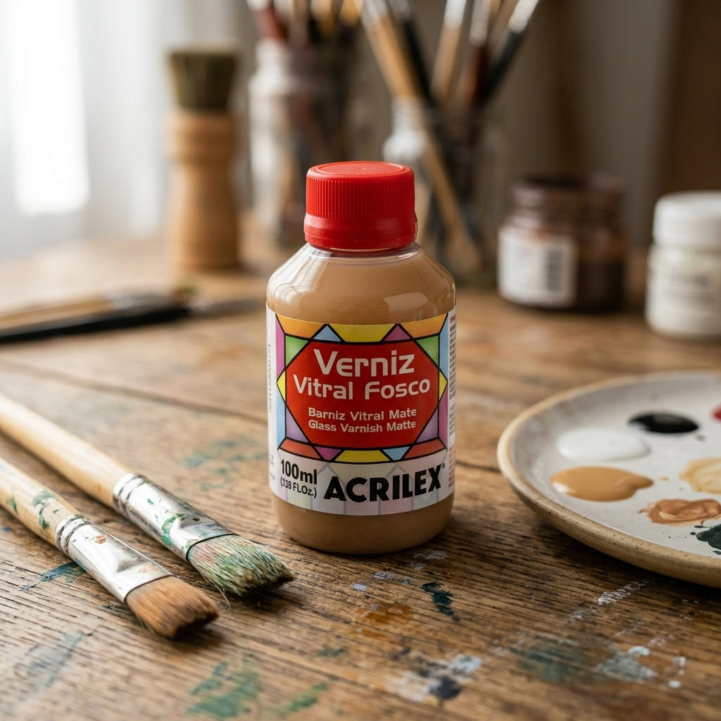 Glass Varnish — Craft Scene Lifestyle | Generated by Modelize