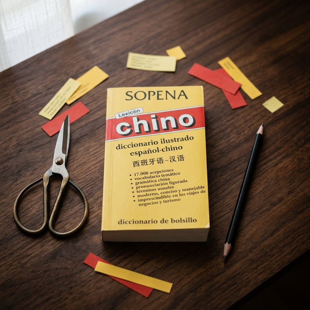 Pocket dictionary — Creative Crafting Scene | Generated by Modelize