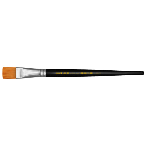 PINCEL SINTETICO DORADO SATINADO CHATO