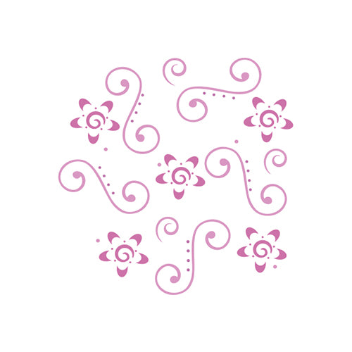 STENCIL ARABESCOS 13X13 CM