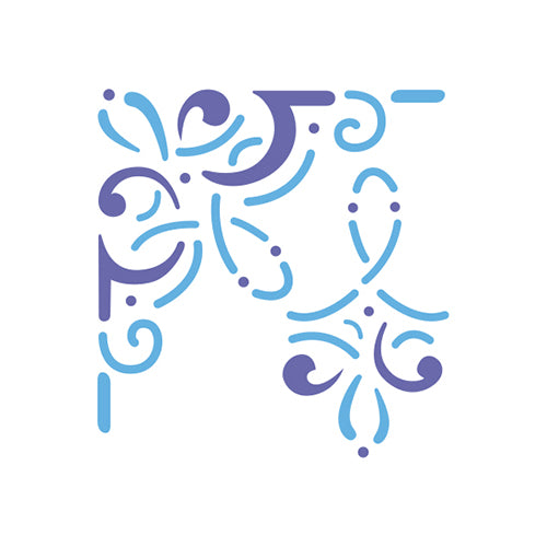 STENCIL CANTONERA 13X13 CM