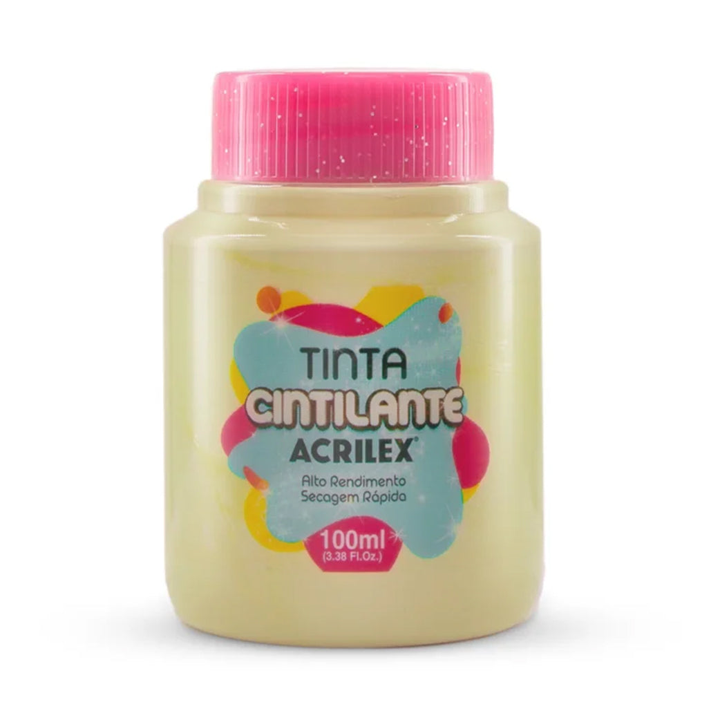 PINTURA CINTILANTE BLANCO 100ML