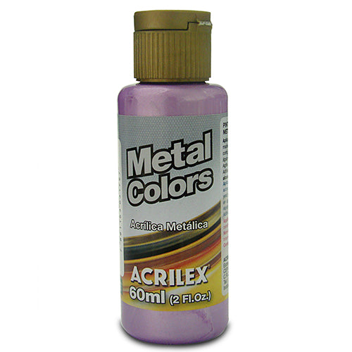 PINTURA ACRILÍCA METAL COLORS 60 ML
