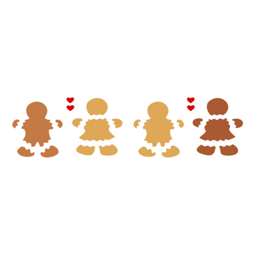 STENCIL GINGER 16X5CM