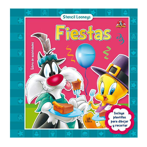 FIESTAS MIS PRIMEROS STENCIL CON LOS LOONEYS