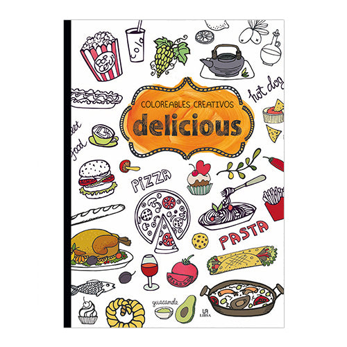 COLOREABLES Y CREATIVOS DELICIOUS