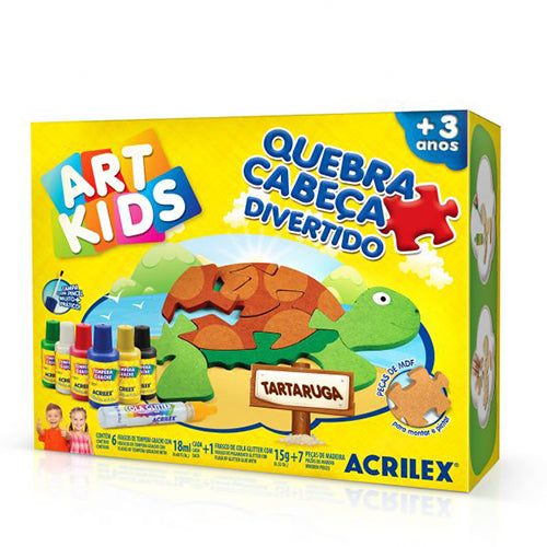 ROMPECABEZA TORTUGA 7 PIEZAS