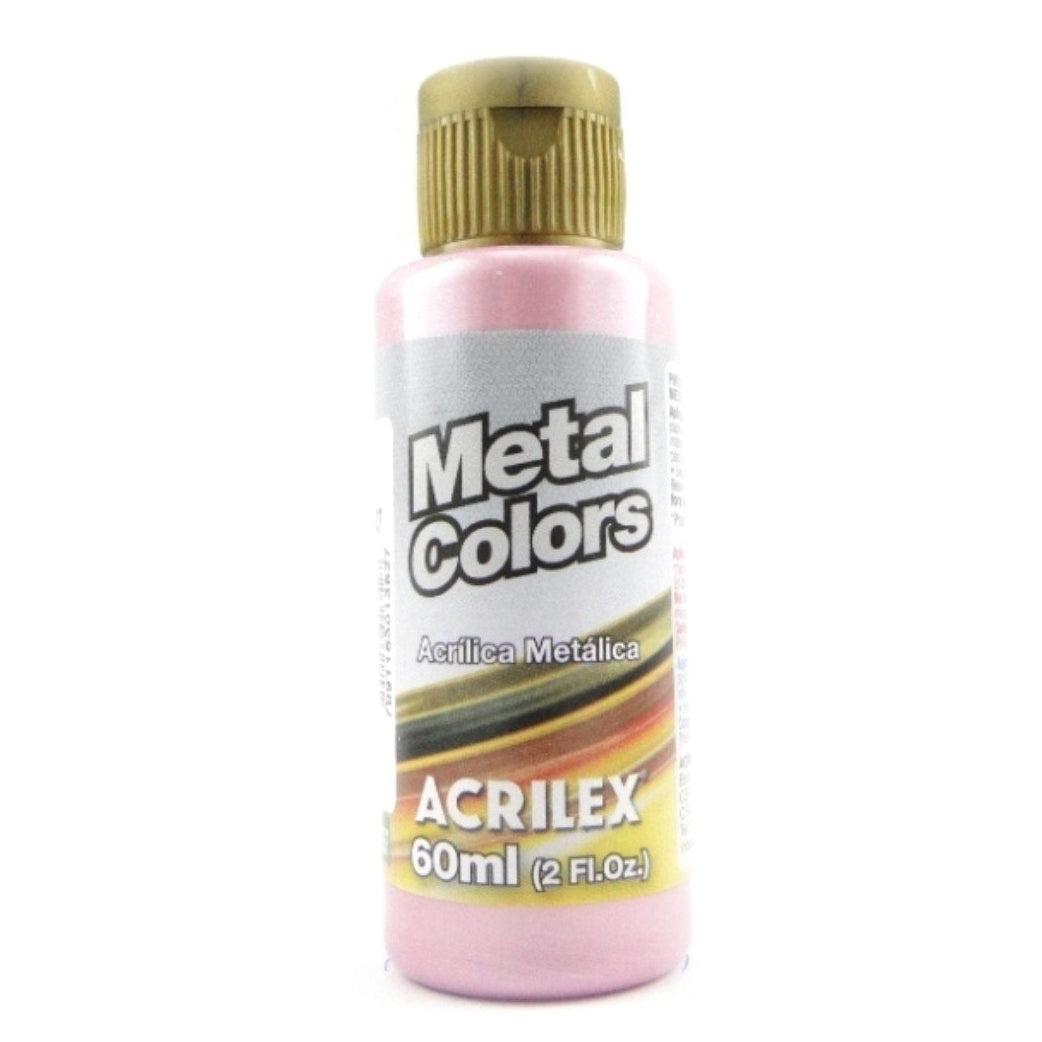PINTURA ACRILÍCA METAL COLORS 60 ML