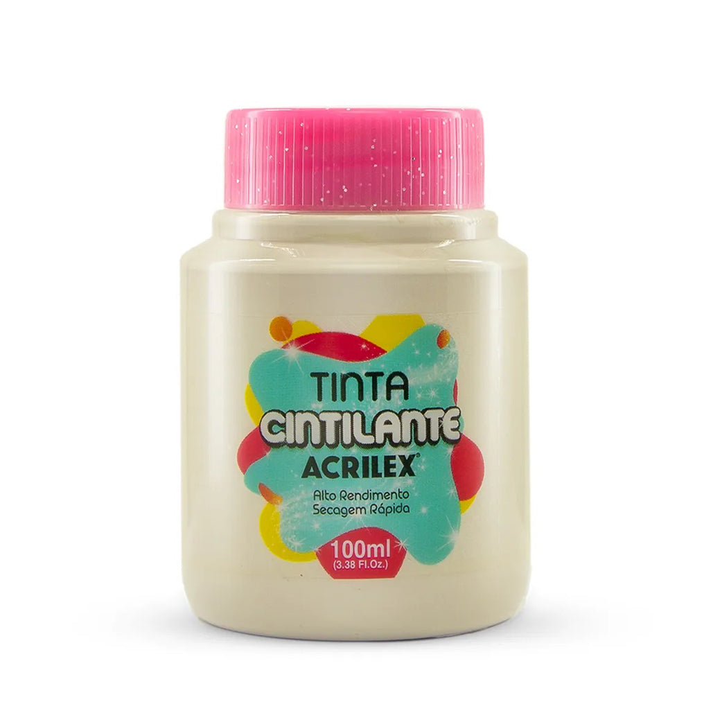 PINTURA CINTILANTE BLANCO 100ML
