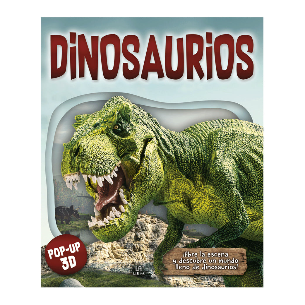 DINOSAURIO POP UP 3D