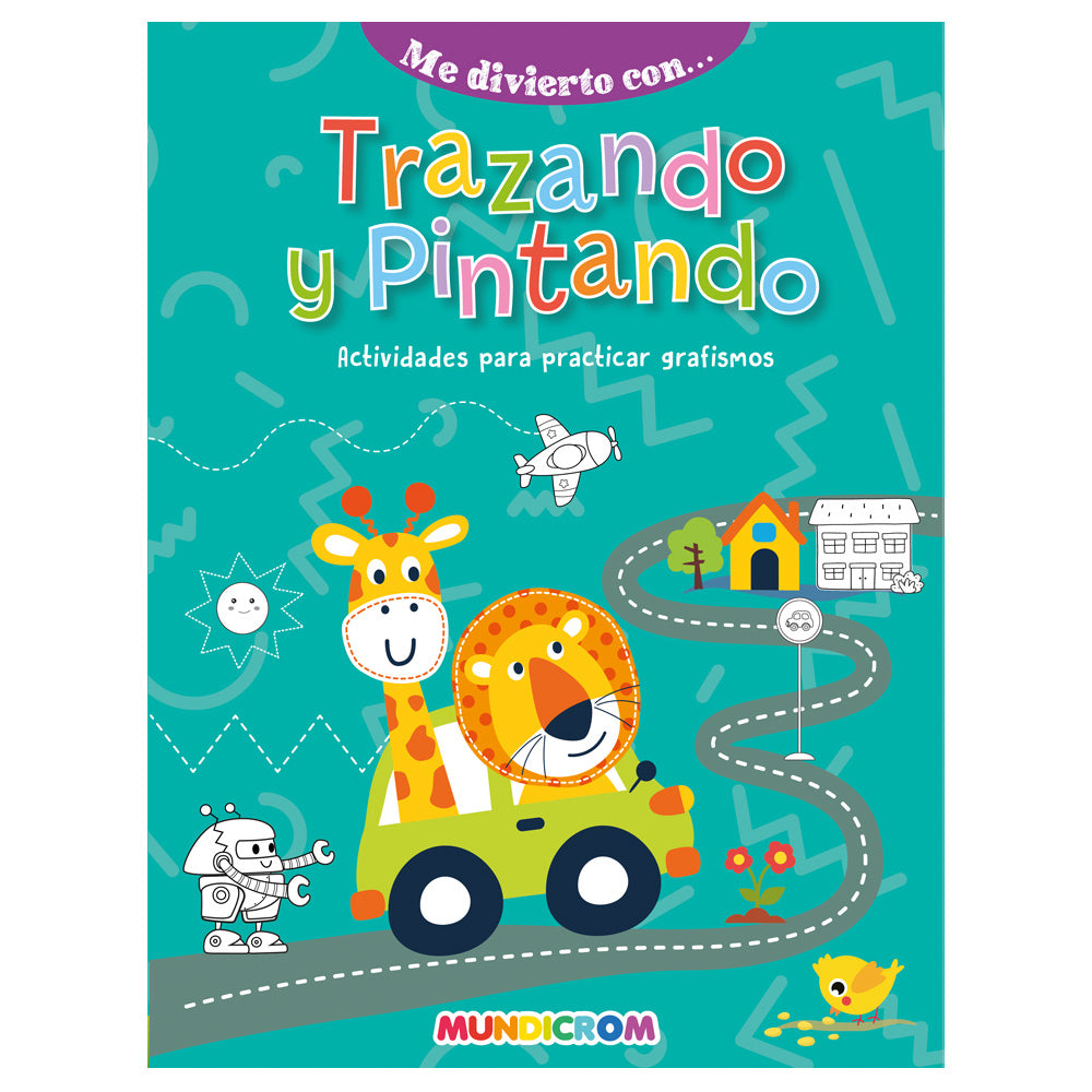 ME DIVIERTO CON... TRAZANDO Y PINTANDO