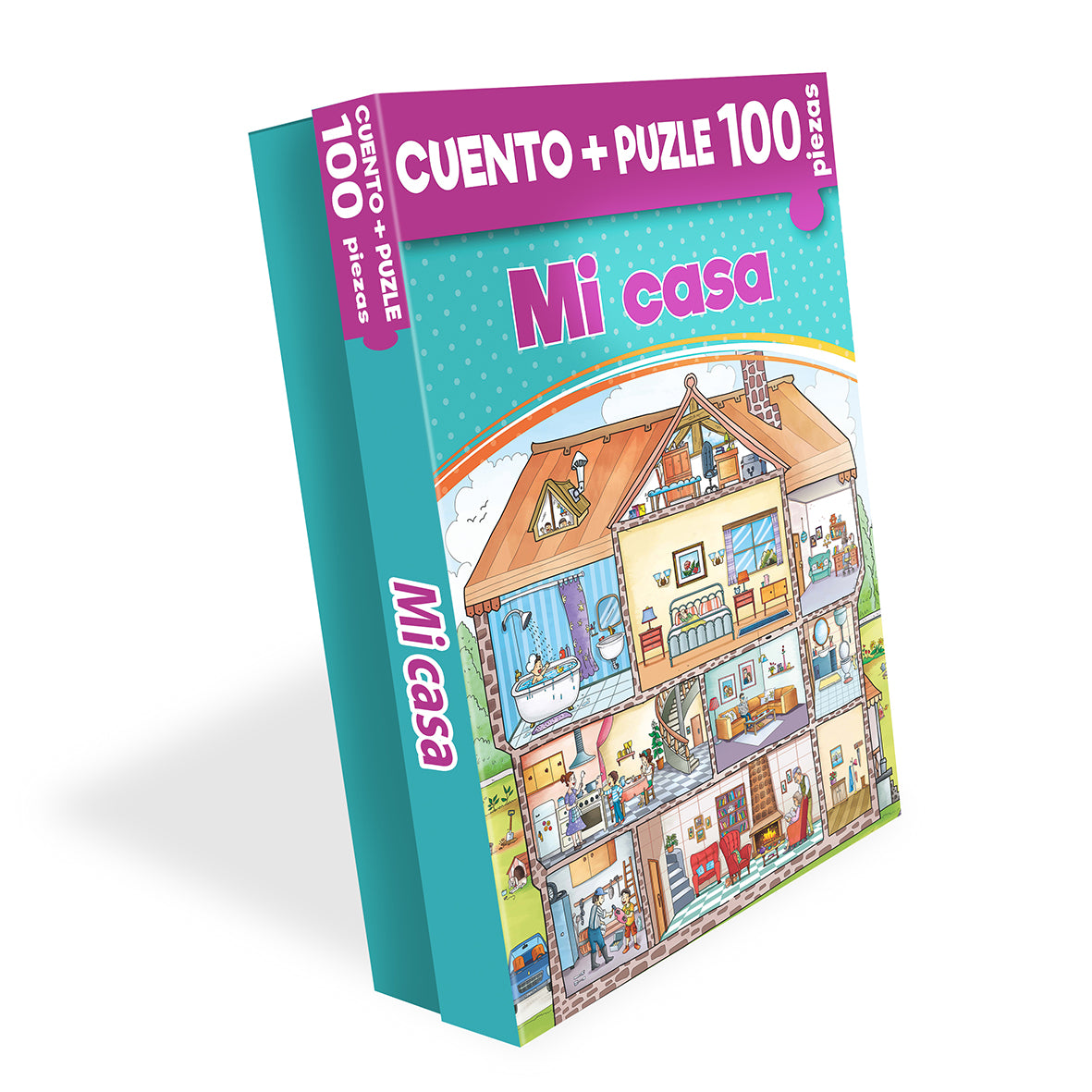 PUZLE CUENTO MI CASA (100 PIEZAS)