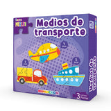 MEDIOS DE TRANSPORTE - PEQUE PUZLES