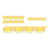 STENCIL 33X14 CM FLORES TRIBALES