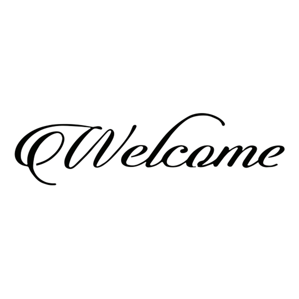 STENCIL 30X8 CM WELCOME