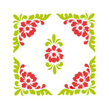STENCIL 13X13 CM BORDA