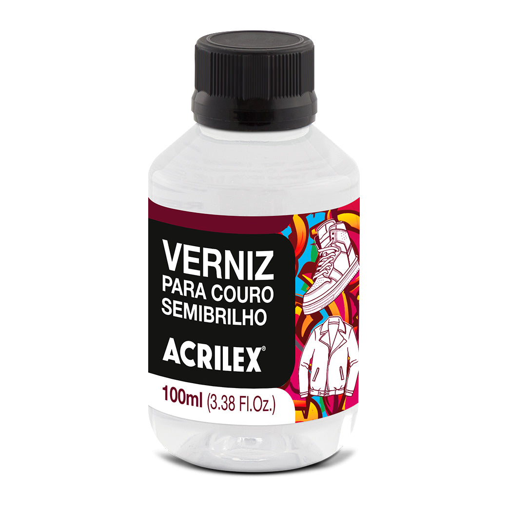 BARNIZ SEMIBRILLANTE PARA CUERO 100 ML