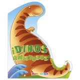 DINOSAURIOS AMISTOSOS... LIBRO CON TROQUEL