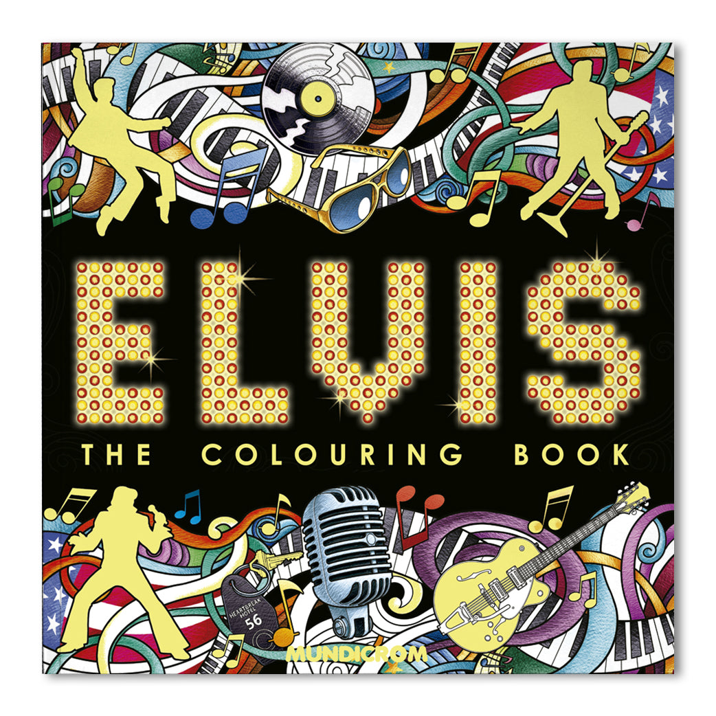ELVIS - LIBRO DE COLOREAR
