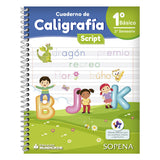 CALIGRAFÍA SCRIPT 1° BASICO II° SEMESTRE HORIZONTAL