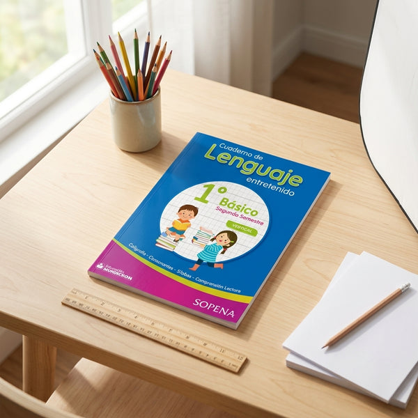 Educational workbook / Language notebook — Learning and Crafts Lifestyle | Generated by Modelize