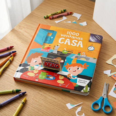Children's interactive board book — Craft Scene Lifestyle | Generated by Modelize