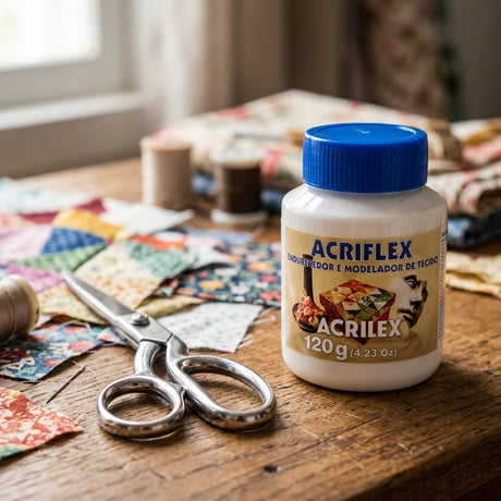 Fabric stiffener and glue — Craft Workspace Lifestyle | Generated by Modelize