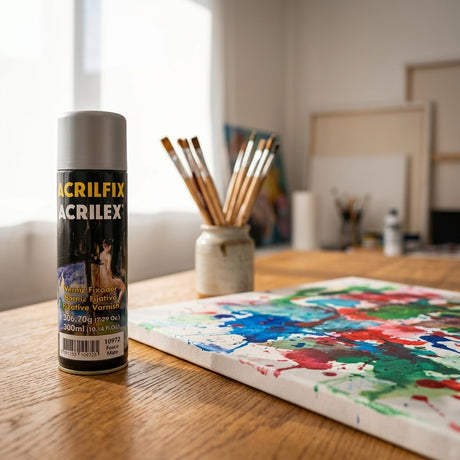 Aerosol spray varnish — Lifestyle Craft Scene | Generated by Modelize
