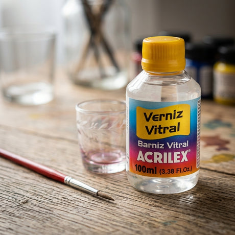 Glass varnish — Crafting Lifestyle Scene | Generated by Modelize