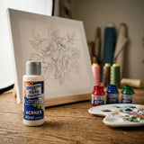 Fabric paint thinner bottle — lifestyle_craft_scene | Generated by Modelize