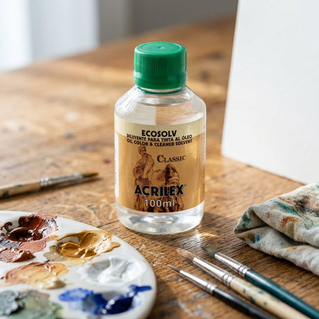 Art solvent/thinner bottle — Craft Scene Lifestyle | Generated by Modelize