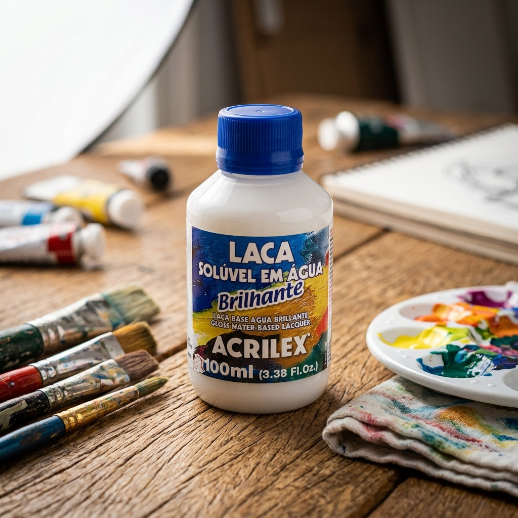 Art supplies, water-based lacquer — Craft Scene Lifestyle | Generated by Modelize