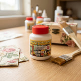 Decoupage Adhesive Gel — Decoupage Crafting Scene | Generated by Modelize