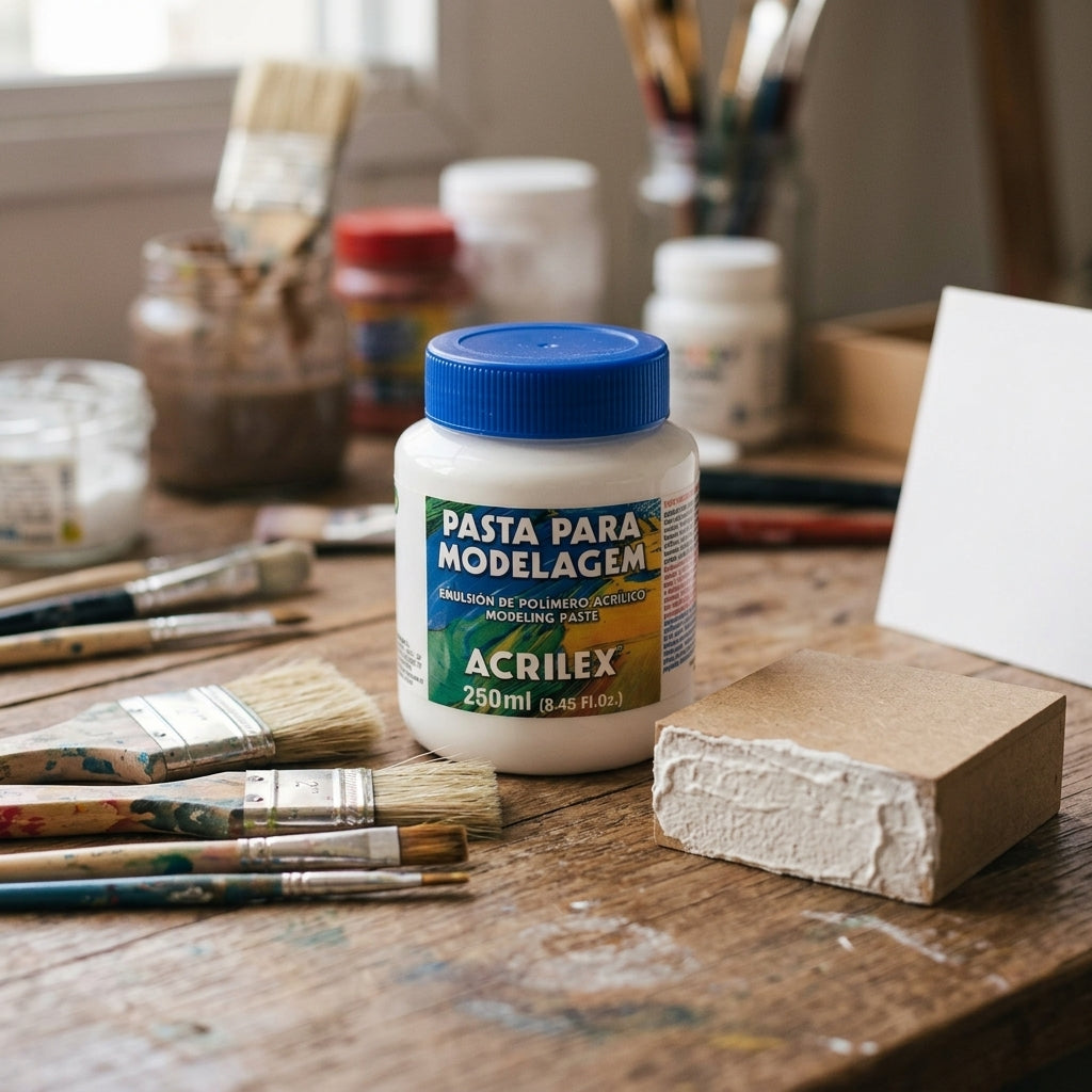 Modeling paste for arts and crafts — Craft workshop lifestyle | Generated by Modelize