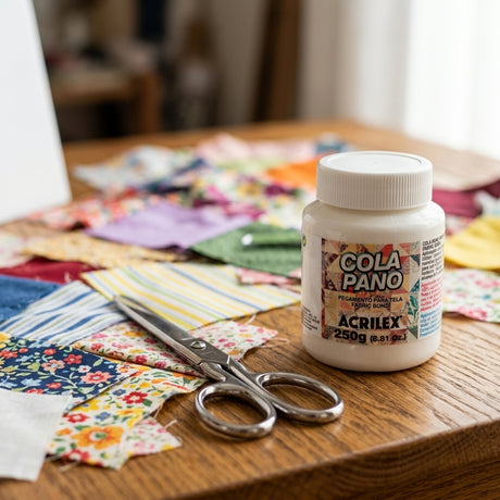 Fabric glue — Craft Workspace Lifestyle | Generated by Modelize
