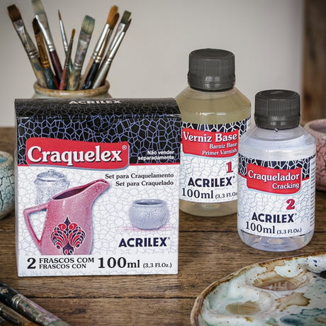Art cracking medium kit — Craft Scene Lifestyle | Generated by Modelize