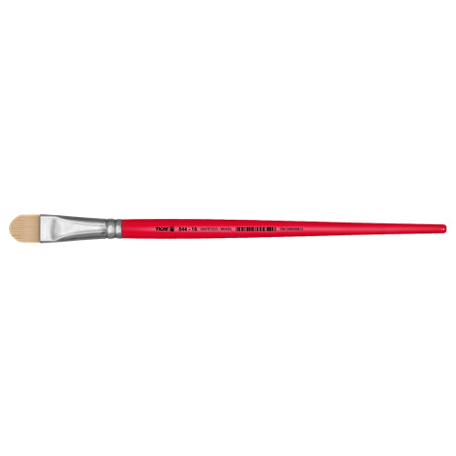 PINCEL CERDA SINTETICA BEIGE LENGUA DE GATO