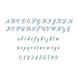 STENCIL LETRAS 2 21X15CM