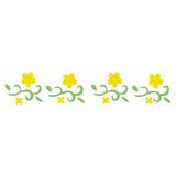 STENCIL FLORES SILVESTRES 2 16X3CM