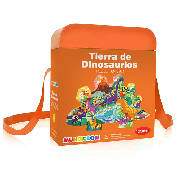 TIERRA DE DINOSAURIOS (105 PIEZAS) - Libertad SA