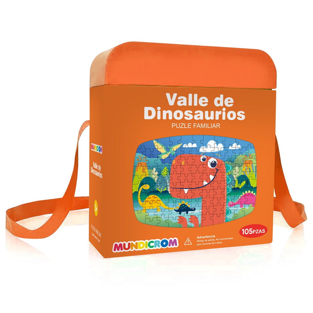 VALLE DE DINOSAURIOS (105 PIEZAS)