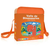 VALLE DE DINOSAURIOS (105 PIEZAS)